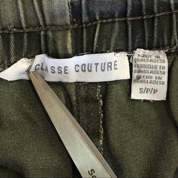 Classe Couture Army style shorts for women Small - Picture 4 of 4